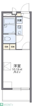 レオパレスWakamizu 3の物件間取画像